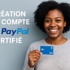 Création de compte PayPal verifié