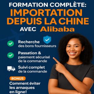 formation en Importation depuis la Chine